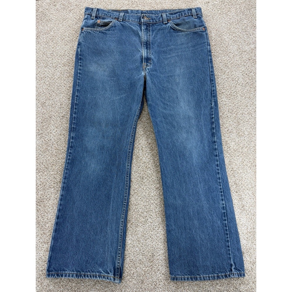 Vintage Levis 517 Bootcut Orange Tab 1996 Jeans Mens 40 (Fit 38x29) USA Made EUC